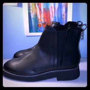 NEW ASOS Black Chelsea Boots (Matte Finish)